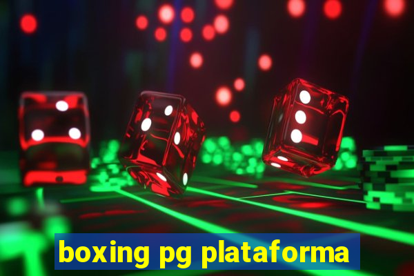 boxing pg plataforma