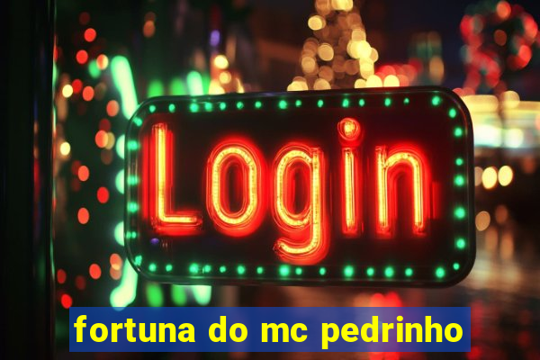 fortuna do mc pedrinho