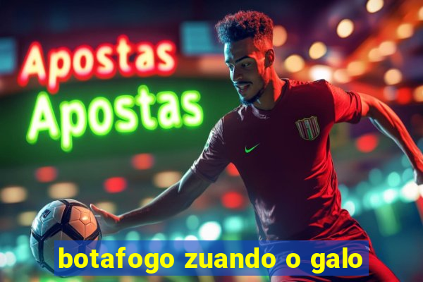botafogo zuando o galo