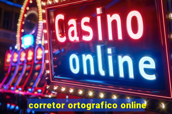 corretor ortografico online