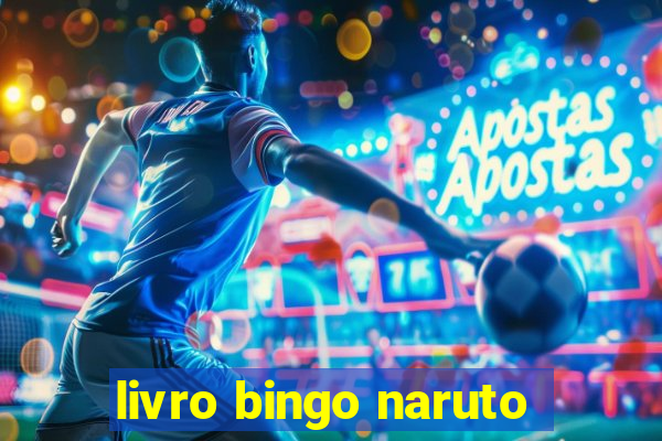livro bingo naruto
