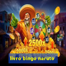 livro bingo naruto