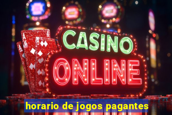 horario de jogos pagantes