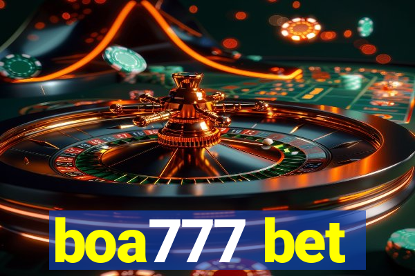 boa777 bet