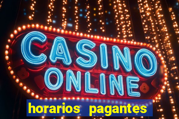 horarios pagantes fortune tiger bet7k