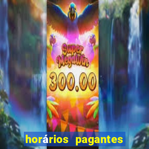 horários pagantes pg soft