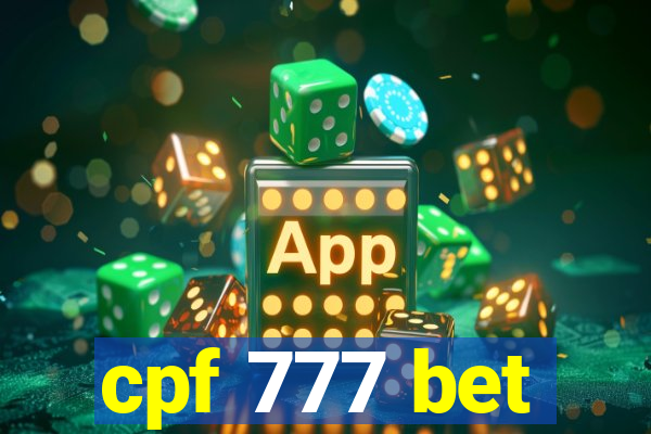cpf 777 bet