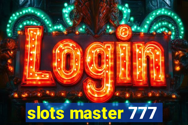 slots master 777