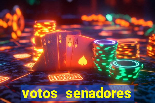 votos senadores impeachment alexandre de moraes