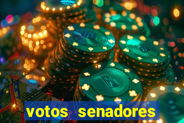votos senadores impeachment alexandre de moraes