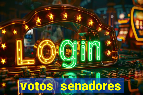 votos senadores impeachment alexandre de moraes