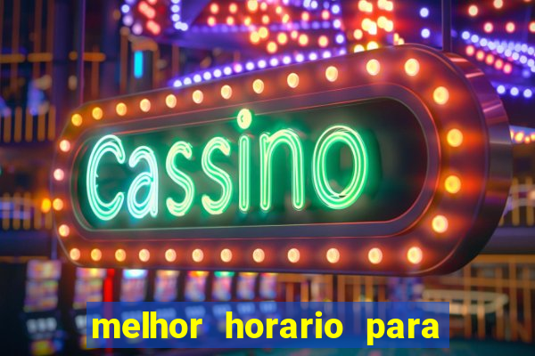 melhor horario para jogar fortune rabbit