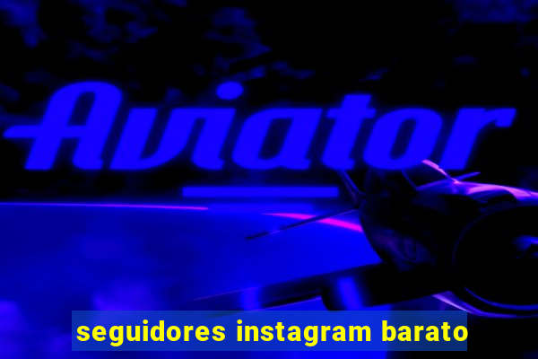 seguidores instagram barato