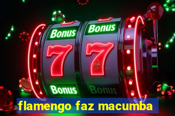flamengo faz macumba
