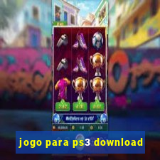 jogo para ps3 download