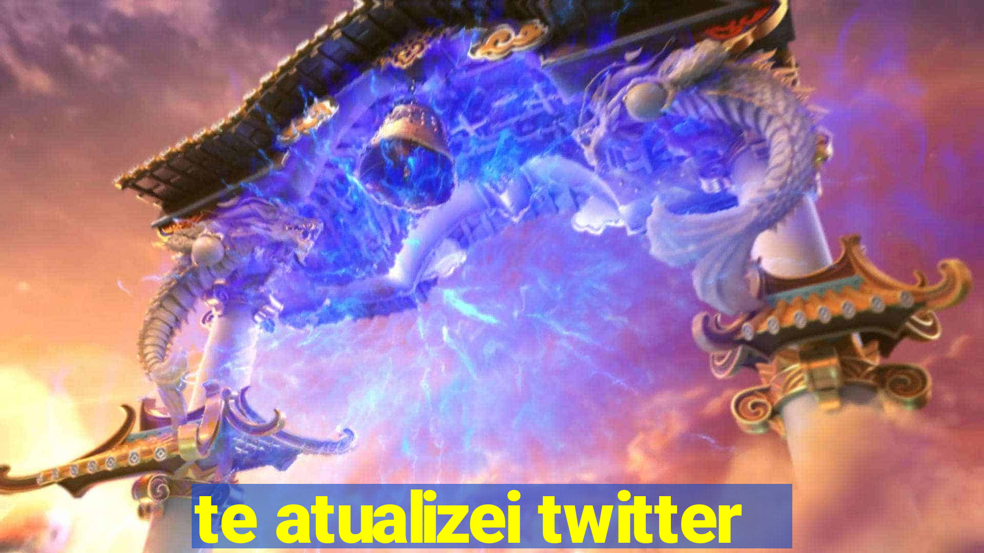 te atualizei twitter
