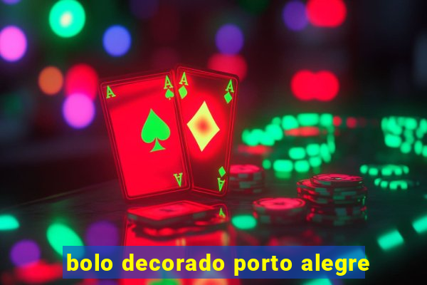 bolo decorado porto alegre