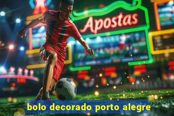bolo decorado porto alegre