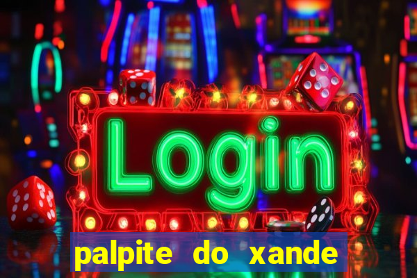 palpite do xande de hoje