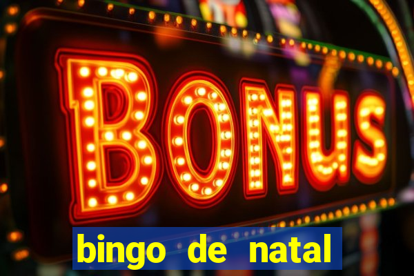 bingo de natal para imprimir gratis