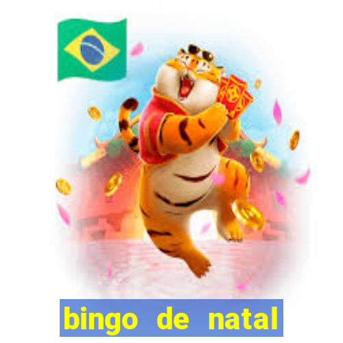 bingo de natal para imprimir gratis