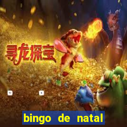 bingo de natal para imprimir gratis