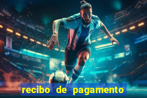 recibo de pagamento word editável