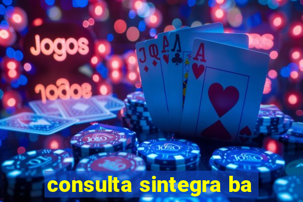consulta sintegra ba