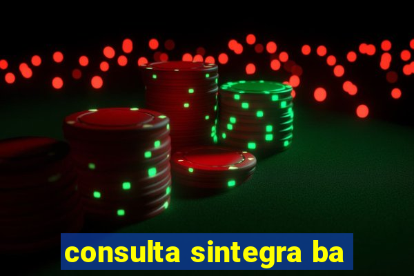 consulta sintegra ba