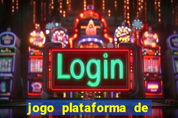 jogo plataforma de 3 reais