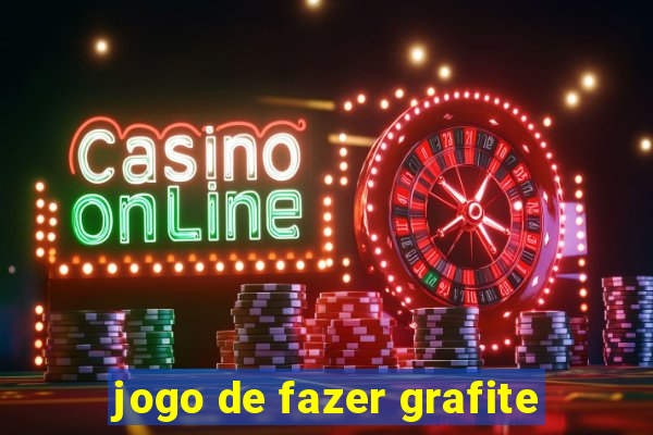 jogo de fazer grafite