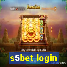 s5bet login