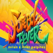 milan x inter palpites