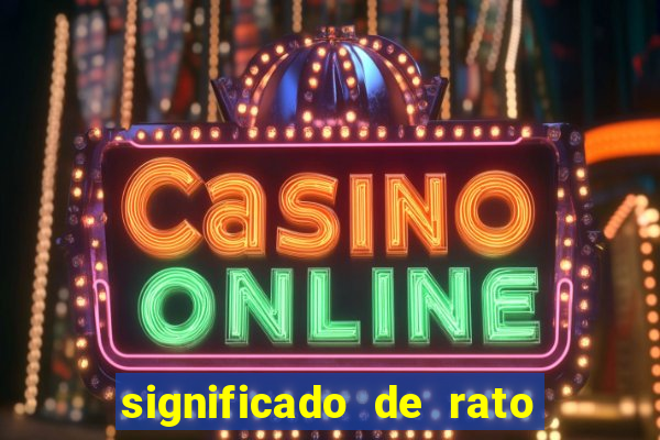 significado de rato na umbanda
