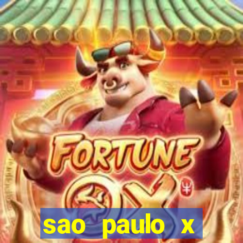 sao paulo x botafogo palpite