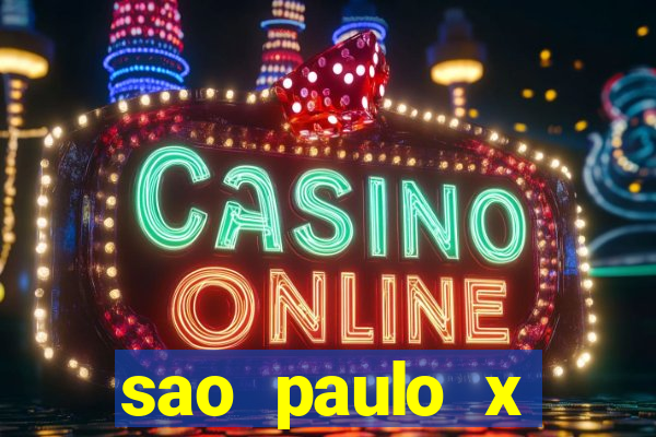sao paulo x botafogo palpite