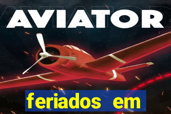 feriados em piracicaba 2025