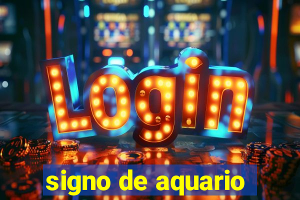 signo de aquario