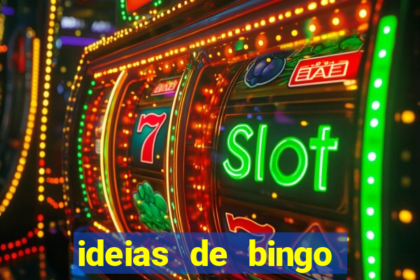ideias de bingo para o natal