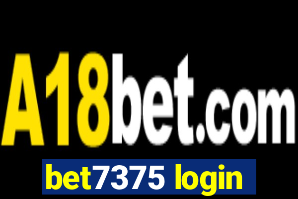 bet7375 login