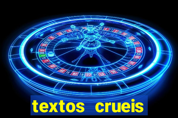 textos crueis demais pdf