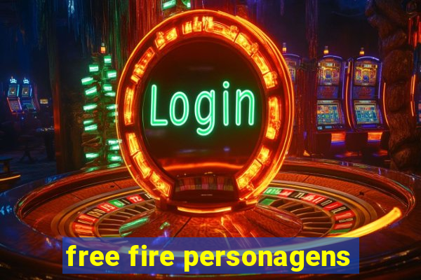 free fire personagens