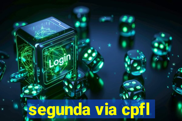 segunda via cpfl