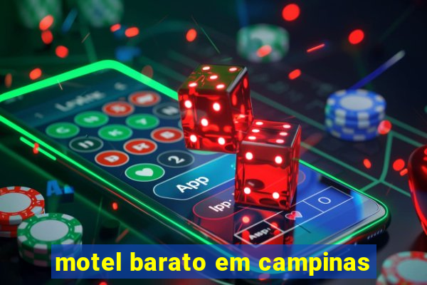 motel barato em campinas