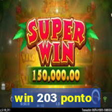 win 203 ponto