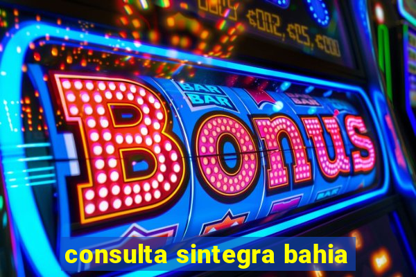 consulta sintegra bahia