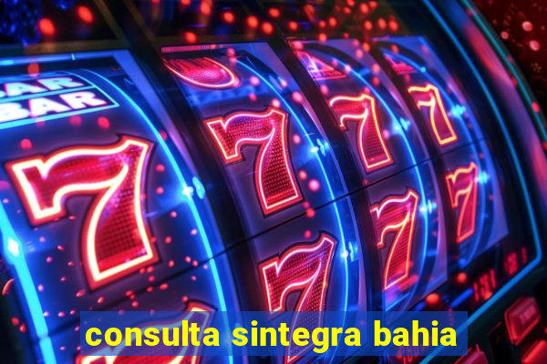 consulta sintegra bahia