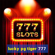 lucky pg tiger 777