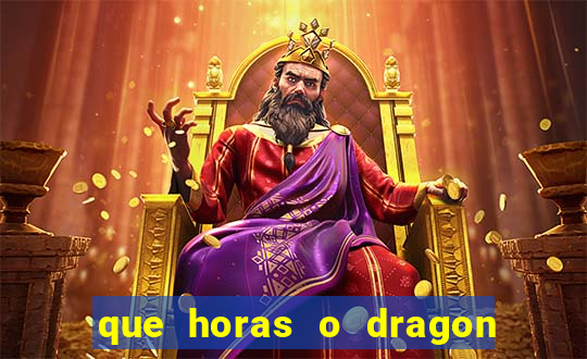 que horas o dragon fortune paga