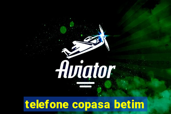telefone copasa betim